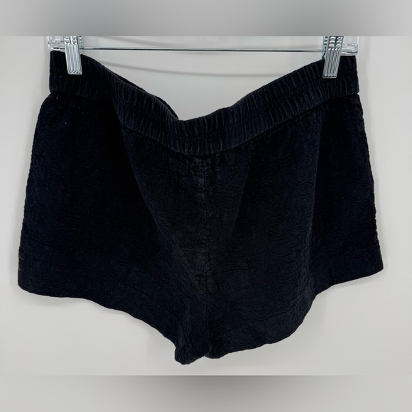 J. Crew Short Jacquard Pull on Black Textured Shorts - Picture 6 of 12